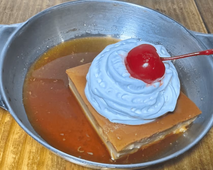 Flan Dominicano.